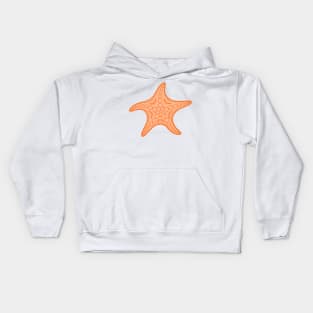 Starfish (orange) Kids Hoodie